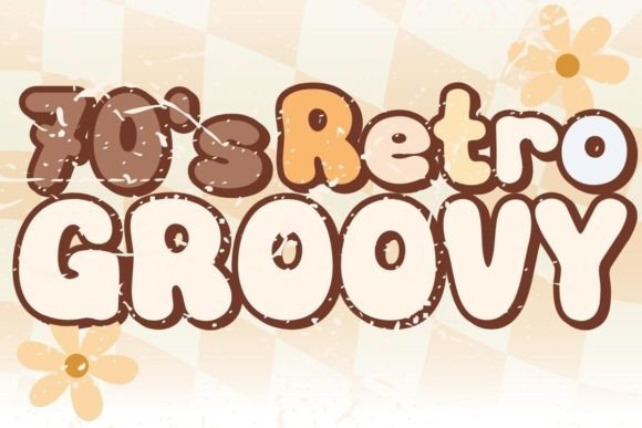 70's Retro Groovy: The Perfect Display Typeface for Modern Web Design