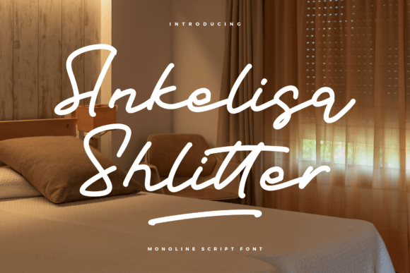 Ankelisa Shlitter: A Modern Script Typeface for Digital Brands