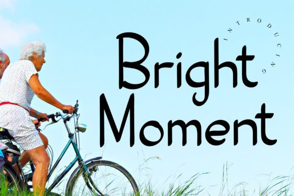 Bright Moment: The Script Typeface for Modern Web Design