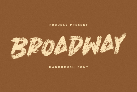Broadway: The Handbrush Font That Elevates Digital Brand Experiences