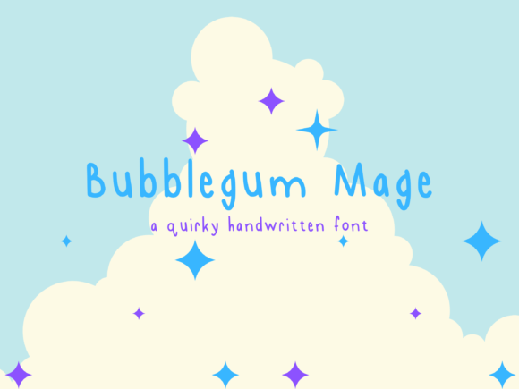 Bubblegum Mage: The Perfect Typeface for Handmade Shop Branding