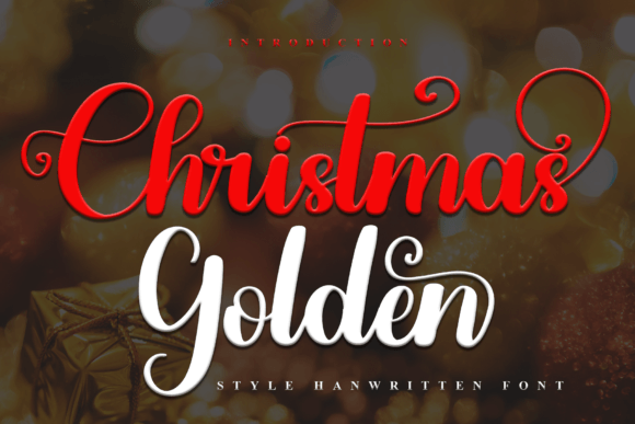 Christmas Golden: The Perfect Typeface for Festive Digital Branding