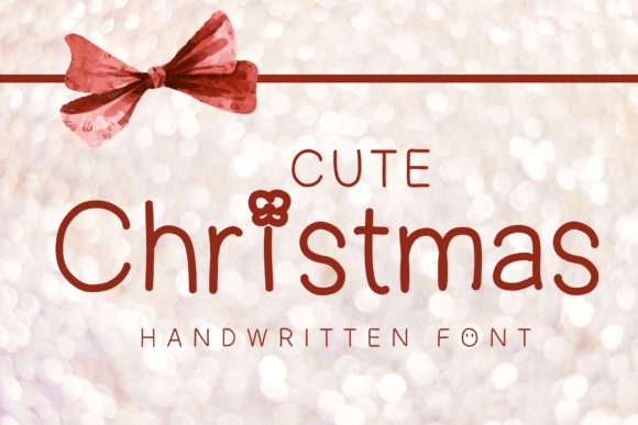 Cute Christmas: A Handwritten Typeface for Festive Branding