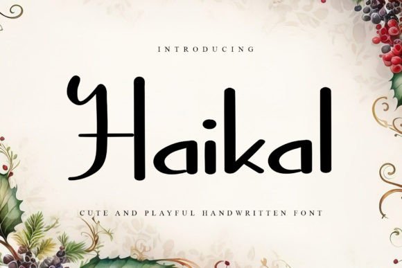 Haikal: The Elegant Typeface for Modern Editorial Design