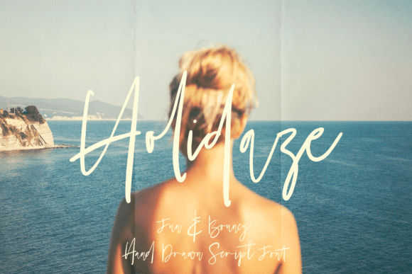 Holidaze: The Bouncy Script Typeface for Modern Web Design