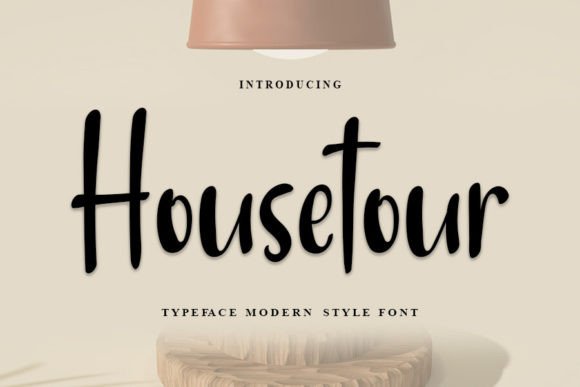 Housetour: The Handwritten Typeface That Elevates Your Visual Campaigns
