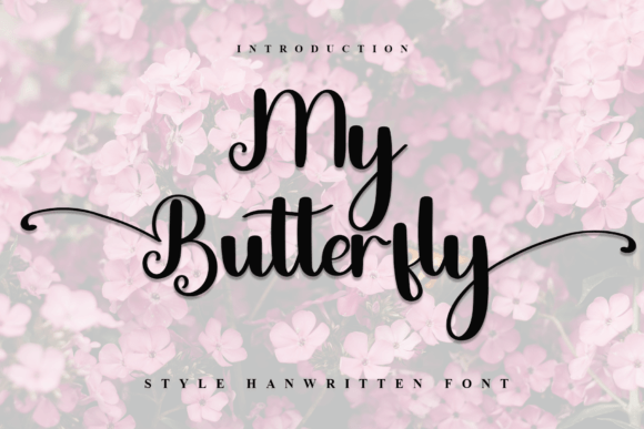 My Butterfly: A Festive Typeface for Holiday Editorial Design