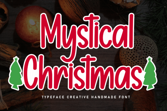 Mystical Christmas: The Handwritten Typeface for Polished Brand Identity