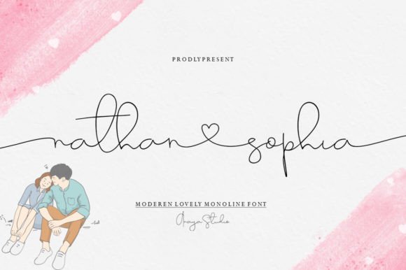 Nathan Sophia: The Perfect Script Font for Handmade Crafts