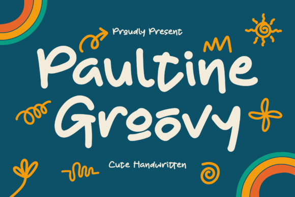 Paultine Groovy: A Playful Handwritten Typeface for Modern Branding