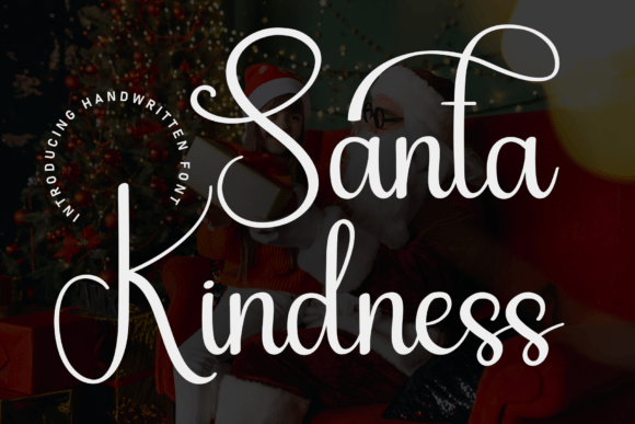 Santa Kindness: The Perfect Handwritten Typeface for Warm Branding
