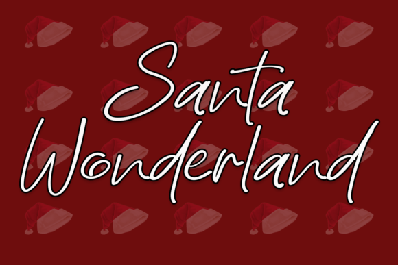 Santa Wonderland: The Perfect Handwritten Font for Editorial Design