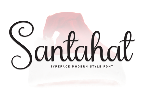 Santahat: The Sweet Script Typeface for Warm Editorial Design