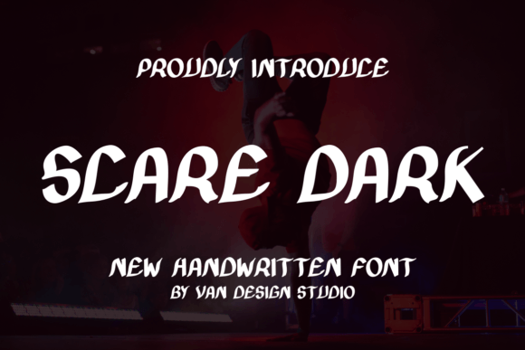 Scare Dark: The Handwritten Typeface That Elevates Campaign Visuals