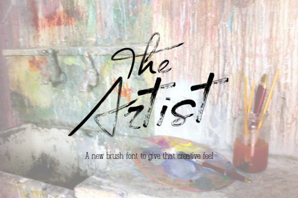 The Artist: A Creative Font for Polished Brand Identity