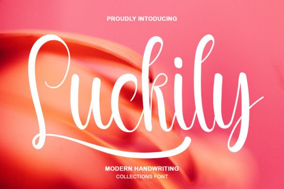Upgrade Your Brand Identity with the Luckily Typeface