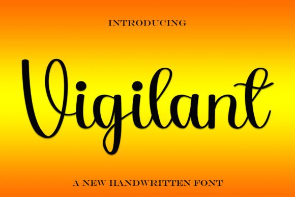 Vigilant Font: A Handwritten Typeface for Modern Web Design