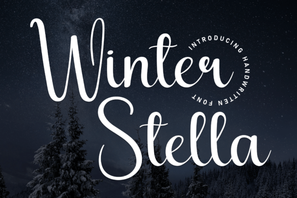 Winter Stella: The Handwritten Typeface That Elevates Campaign Visuals